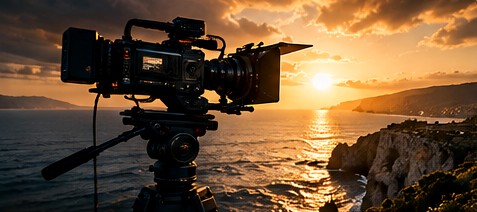 Copertina cinematografica della categoria video pubblicitari e AI Video
